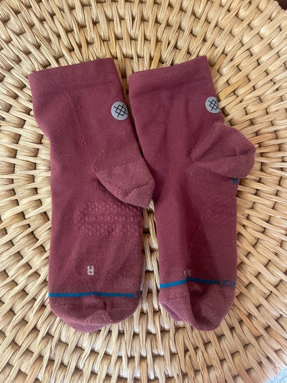 Stance Rouge Performance Quarter Socks Size Small - Picture 6 of 7